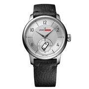 Louis Erard时尚经典手表休闲风 男士全球购黑色皮带腕表