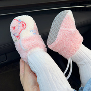 冬季加厚新生婴儿鞋宝宝，软底学步前鞋保暖3-6-12个月防掉加绒棉鞋