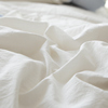 简约纯棉水洗棉蕾丝公主床裙四件套纯色全棉床单被套1.8.m床上用