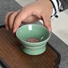 青瓷龙泉哥窑陶瓷冰裂过滤网公道杯茶漏茶滤套装超细茶具茶隔配件