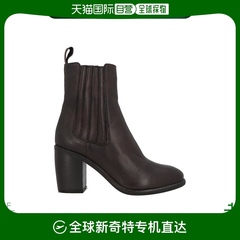 美国直邮LUNA 切尔西靴 女鞋 时装靴 真皮圆头方跟橡胶底 踝