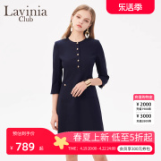 lavinia2024春收腰x型，修身显瘦ol气质通勤优雅连衣裙j41l111s