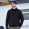 jeep吉普冬季短款羽绒服，男设计感鸭绒外套，户外防水保暖防寒服冬装