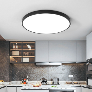 厨房吸顶灯led灯2022超薄家用圆形厨房用超亮现代简约厨房灯