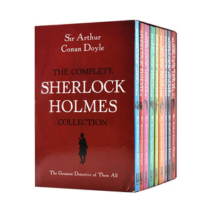 The Sherlock Holmes 福尔摩斯探案集9册 英文原版小说 大侦探福尔摩斯小学生版 青少年课外阅读经典英语探案小说新版盒装