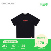 CHOCOOLATE男装圆领短袖T恤2024夏季基础休闲半袖003030