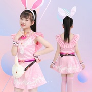 斗罗大陆小舞服装儿童女童衣服cosplay全套小五的裙子套装万圣节