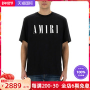 amiri男装带有标志，的t恤印花圆领短袖amjyte1031