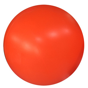 pvc充气球沙滩球圆球气橘色，绿色哑光气球塑料，球大巨型气球玩具道