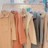 日本制古着vintage复古糖果，色系厚实毛呢双面，羊绒羊毛大衣外套