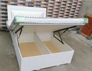 环保型免漆板式储物床高箱床箱式床1.5米床带气压升降床板双人床