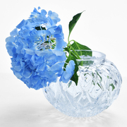 法式轻奢水晶玻璃花瓶摆件客厅插B花简约鲜花装饰家居客厅软装饰