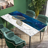 餐桌桌布防水防油免洗茶几台布，软玻璃桌面垫pvc北欧风格书桌垫子