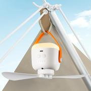 太阳能吊扇户外移动小风扇，露营风扇直流电风扇12v锂电池风扇
