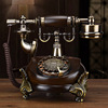 欧式复古电话机家用座机，仿古电话机时尚创意，老式转盘电话无线插卡