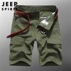 吉普jeepspirit休闲短裤，男五分裤夏季外穿裤子宽松多口袋工装裤8
