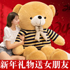 大熊泰迪熊猫毛绒玩具，公仔布娃娃超大抱抱熊女生日礼物特大号玩偶