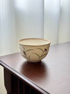 日本直采香兰社茶杯经典花色品茗杯茶具日式汤吞主人杯