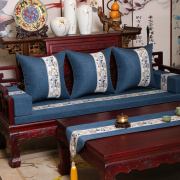 红木沙发坐垫中式客厅实木家具组合垫子罗汉床五件套榻榻米垫定制