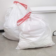 家用手提式抽绳自动收口，垃圾袋免撕式塑胶袋超强承重