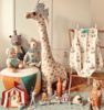 Ins北欧创意长颈鹿公仔 可爱毛绒玩具抱枕儿童房摆件客厅家居装饰