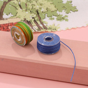 盒装梭芯圆蜡线手工编制涤纶，不散手工蜡线手链皮革腊绳