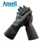 安思尔ansell87-950防酸碱，手套橡胶防化学品耐油工业耐磨劳保防护