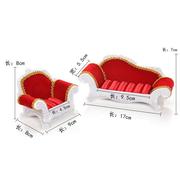 沙发戒指座首饰架耳钉耳环收纳盒项链饰品架娃娃底托摆件展示道具