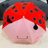 创意立体耳朵卡通伞3D动物印花直杆儿童伞8骨长柄儿童雨伞