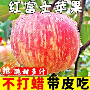 山东烟台红富士苹果新鲜水果脆甜多汁产地多规格可选