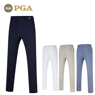 美国pga高尔夫服装男士裤子，春夏长裤修身男裤高弹球裤运动服装