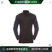 香港直邮GIVENCHY 男士黑色铆钉棉质衬衫 16S6201300-001