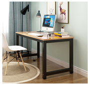 简易电脑桌台式家用长条，书桌简约桌子学习长方形，办公桌卧室写字台