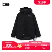 izzue男装羽绒服冬季潮流，军事字母工装，风7140f9d