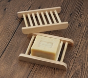 简约竹木天然木质沥水肥皂盒手工洁面皂架沐浴香皂托架浴室卫生间
