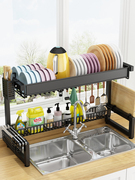 厨房置物架碗架沥水架放碗筷碗碟沥，碗柜收纳盒水槽洗水池上方