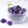 天然深色紫水晶原石裸石，毛料紫水晶矿物标本，扩香石香薰晶鱼缸摆件