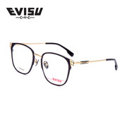 EVISU惠美寿近视眼镜框男女眼镜架复古大框面方形潮流复古 9013