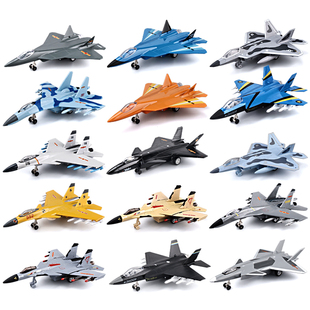 战斗机模型合金飞机，玩具仿真儿童飞机模型，客机a380航模轰炸机