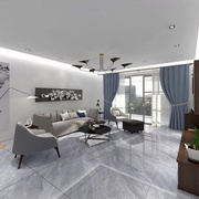 定制现代约简滑体大理石地板砖900x1800客厅防通地砖白色连纹瓷砖