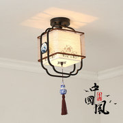 新中式吸顶灯中国风复古卧室，书房过道走廊玄关，阳台入户led灯具