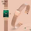 小绿表手表带钢带女玫瑰金色表链适配罗拉飞亚达罗西尼dw聚利时ck