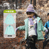 李宁三合一加绒外套儿童冬季摇粒绒风衣小女孩女童装小童冬装