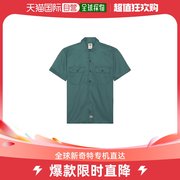 香港直邮潮奢dickies男士经典斜纹布短袖工作衬衫