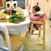 简易宝宝椅实木婴儿童坐椅吃LXP006饭用简易餐桌餐座椅餐厅用家宝