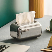 创意家用客厅桌面纸巾盒，茶几ins风卷纸筒轻奢高级感纸巾抽纸盒子