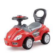 智乐堡童车玩具车381a宝宝滑行车，踏行车儿童，可坐助步车四轮猪仔车