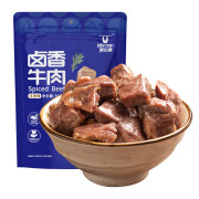 科尔沁卤香牛肉五香味，500g休闲零食肉干肉脯，熟食方便小吃大量