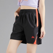 拉链口袋速干夏季薄款宽松运动短裤女的五分裤子跑步休闲篮球健身