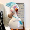 “被揍了鸭”搞怪小鸭子毛绒玩具，创意鸭鸭布娃娃萌趣可爱礼物摆件